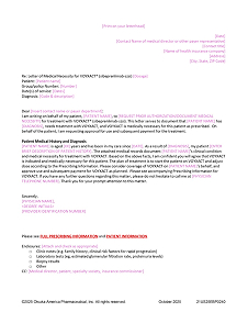 Letter of Medical Necessity
