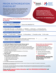 Prior Authorization Checklist